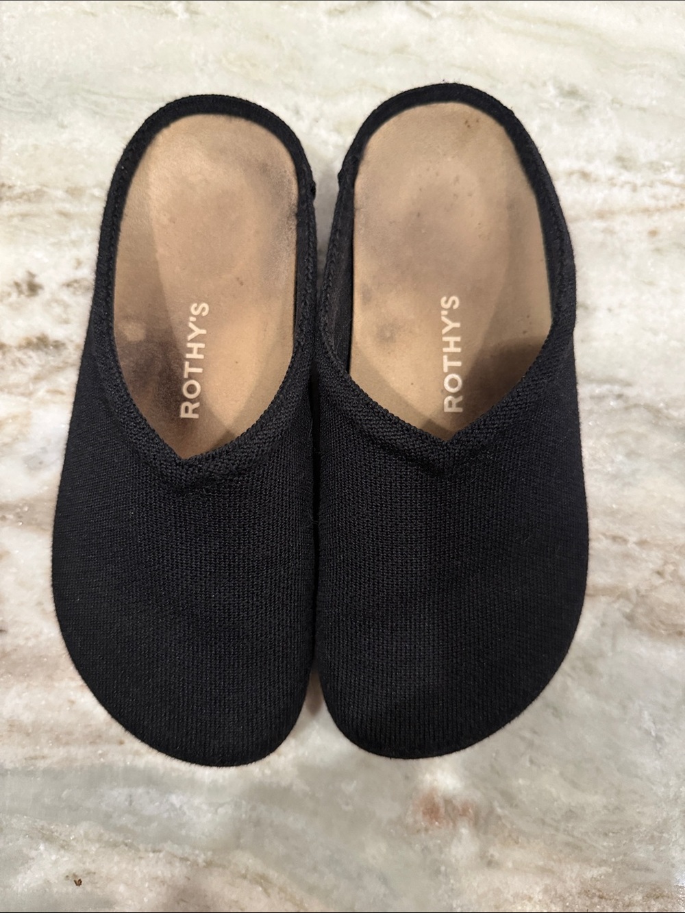 Rothy's Women’s  Black Slip-On Clogs